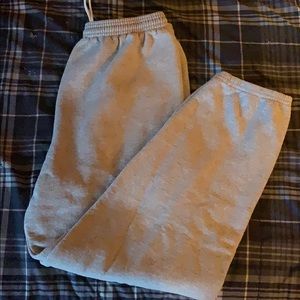 A men’s large Hanes very sweatpants